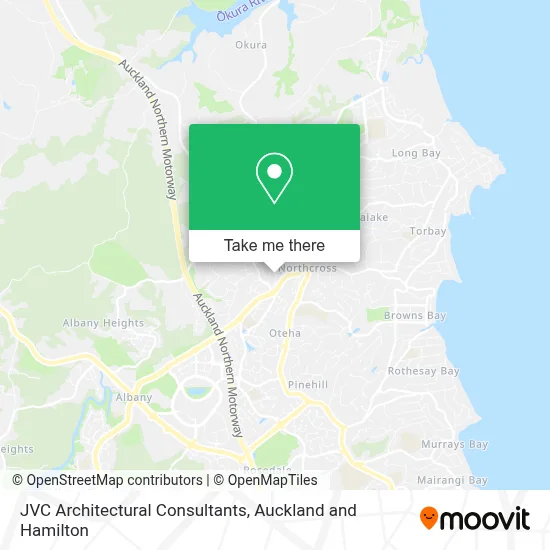 JVC Architectural Consultants map