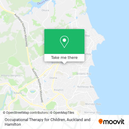 Occupational Therapy for Children map