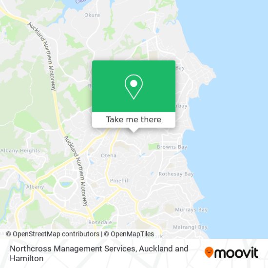 Northcross Management Services map
