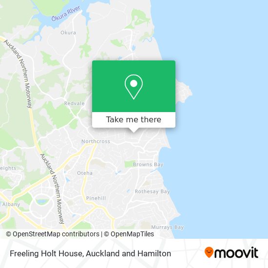 Freeling Holt House map