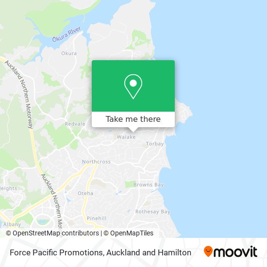 Force Pacific Promotions map