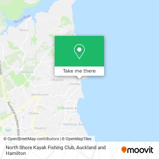 North Shore Kayak Fishing Club地图