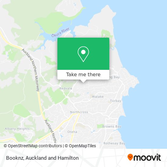 Booknz map