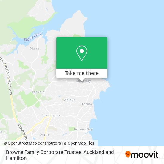 Browne Family Corporate Trustee map