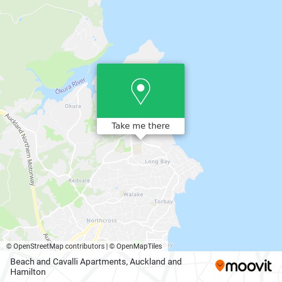 Beach and Cavalli Apartments map