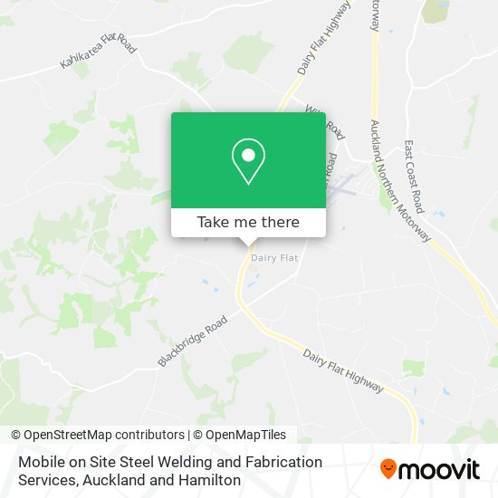 Mobile on Site Steel Welding and Fabrication Services map
