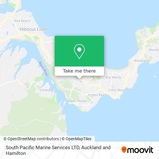 South Pacific Marine Services LTD map