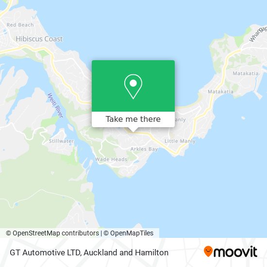 GT Automotive LTD map