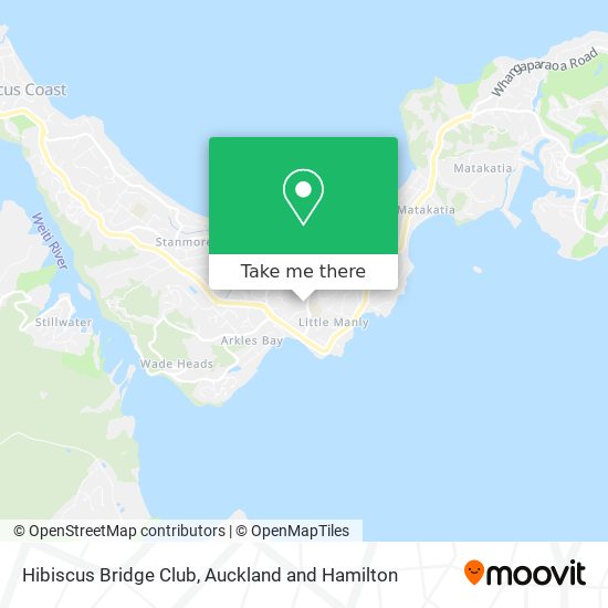 Hibiscus Bridge Club map