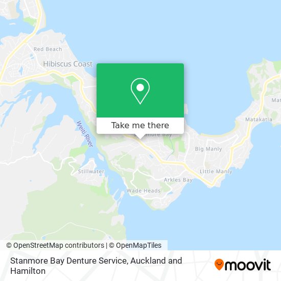 Stanmore Bay Denture Service map
