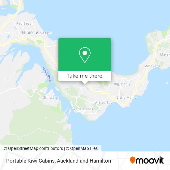 Portable Kiwi Cabins map