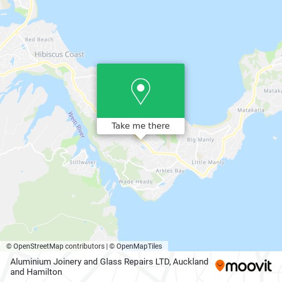 Aluminium Joinery and Glass Repairs LTD map