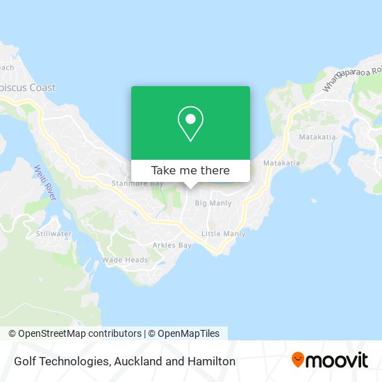 Golf Technologies map