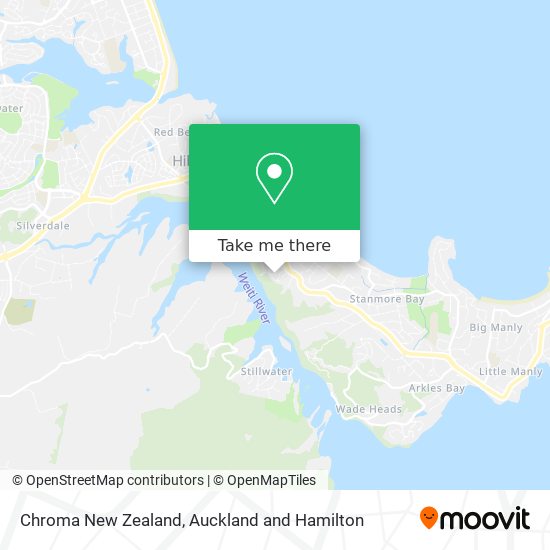 Chroma New Zealand地图