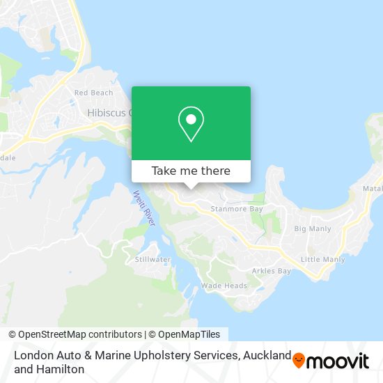 London Auto & Marine Upholstery Services map