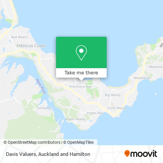 Davis Valuers map