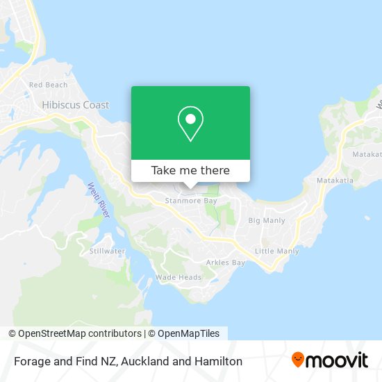 Forage and Find NZ地图