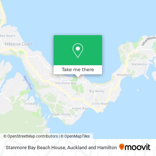 Stanmore Bay Beach House地图