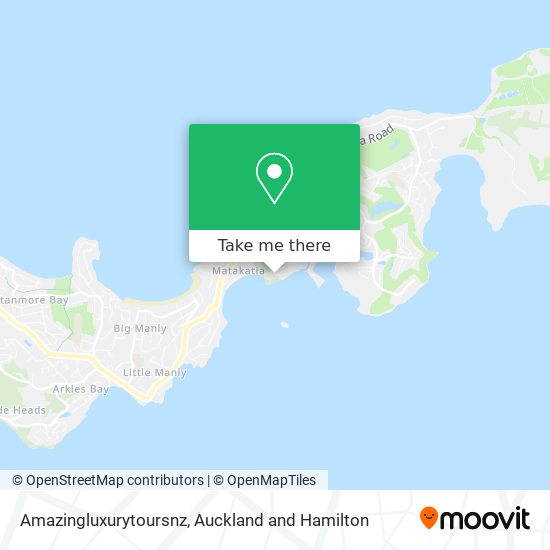 Amazingluxurytoursnz map