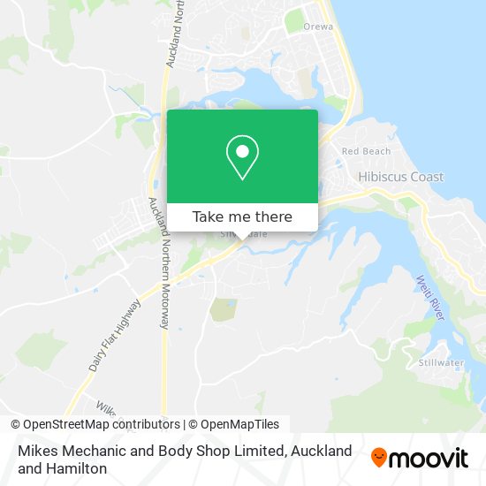 Mikes Mechanic and Body Shop Limited map