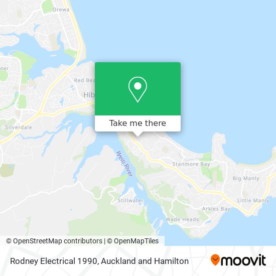 Rodney Electrical 1990 map