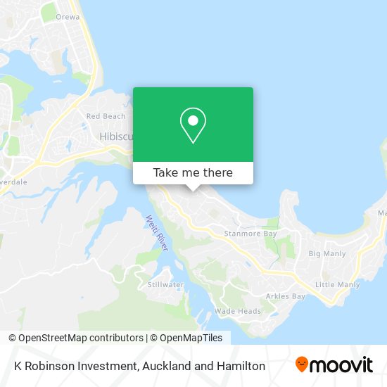 K Robinson Investment map