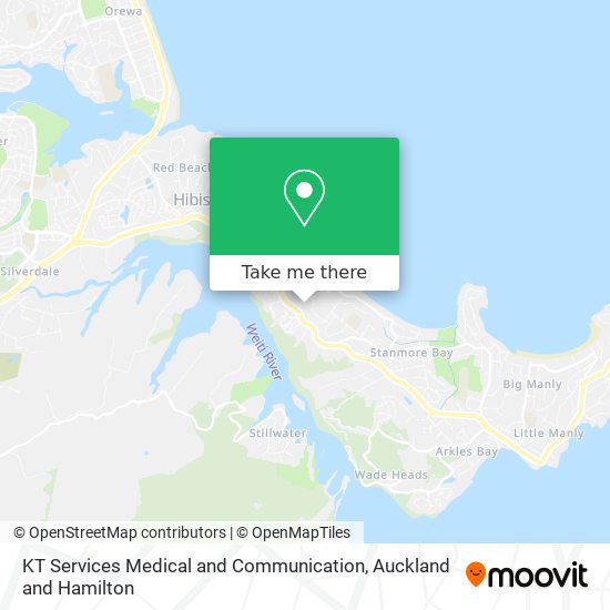 KT Services Medical and Communication map