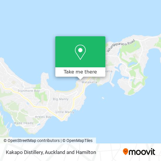 Kakapo Distillery地图