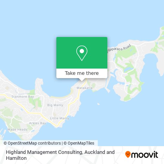 Highland Management Consulting map