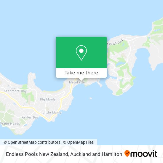 Endless Pools New Zealand map