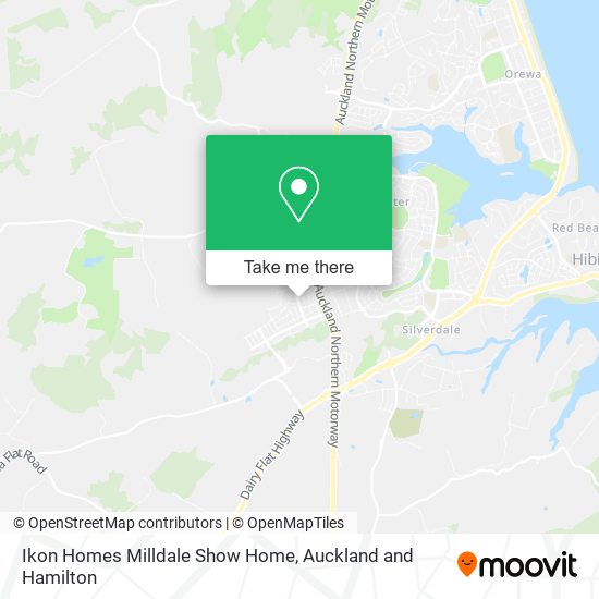 Ikon Homes Milldale Show Home map