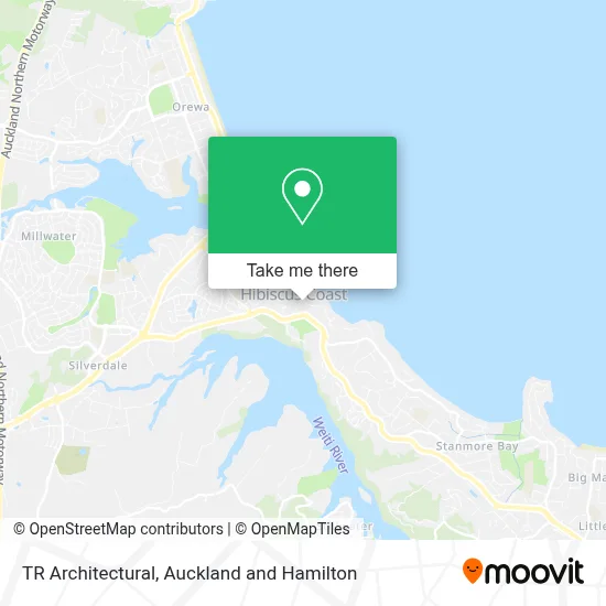 TR Architectural map