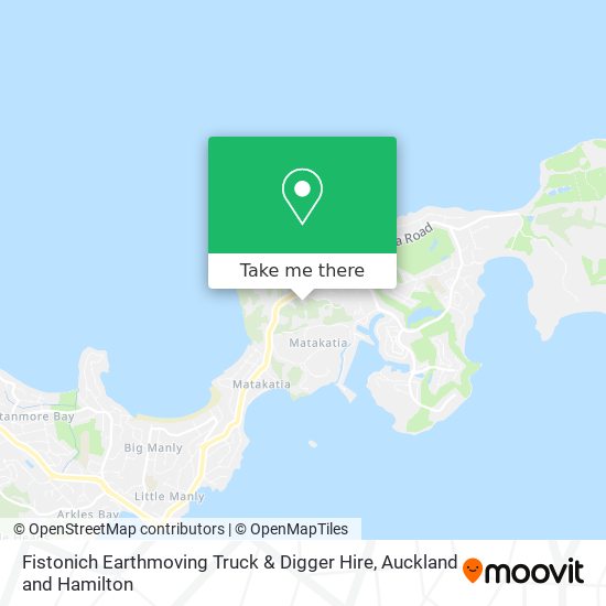 Fistonich Earthmoving Truck & Digger Hire map