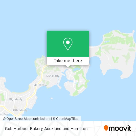 Gulf Harbour Bakery map