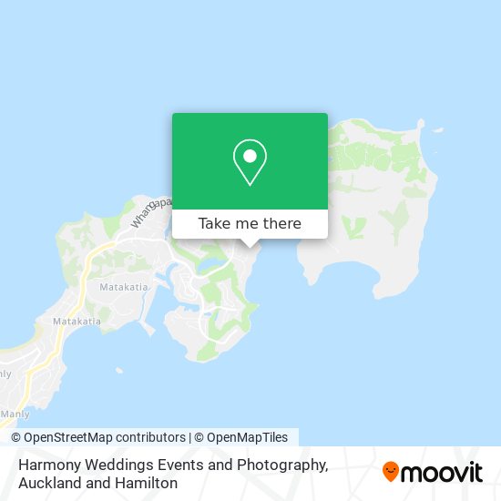Harmony Weddings Events and Photography map