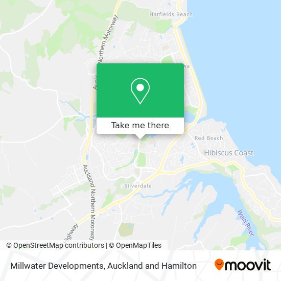 Millwater Developments map