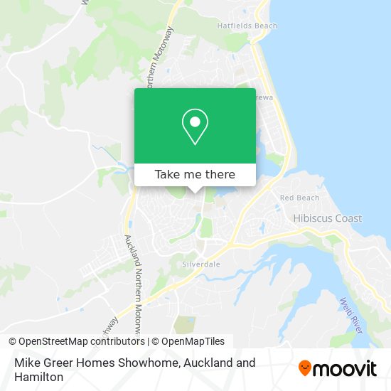 Mike Greer Homes Showhome map