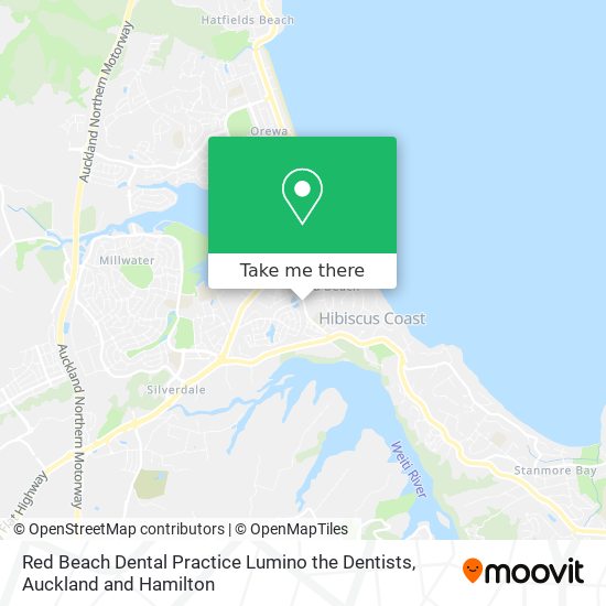 Red Beach Dental Practice Lumino the Dentists地图