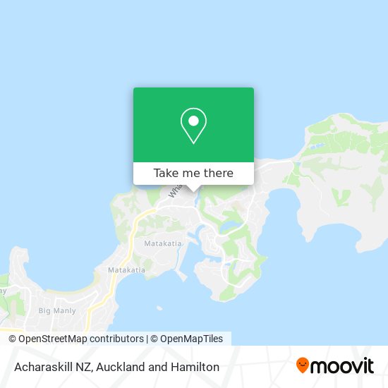 Acharaskill NZ map