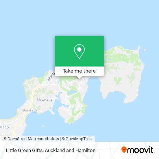 Little Green Gifts map