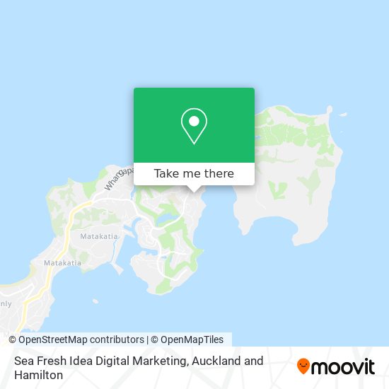 Sea Fresh Idea Digital Marketing map