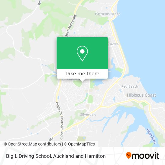 Big L Driving School map