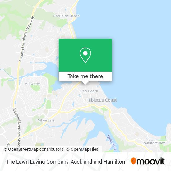 The Lawn Laying Company map