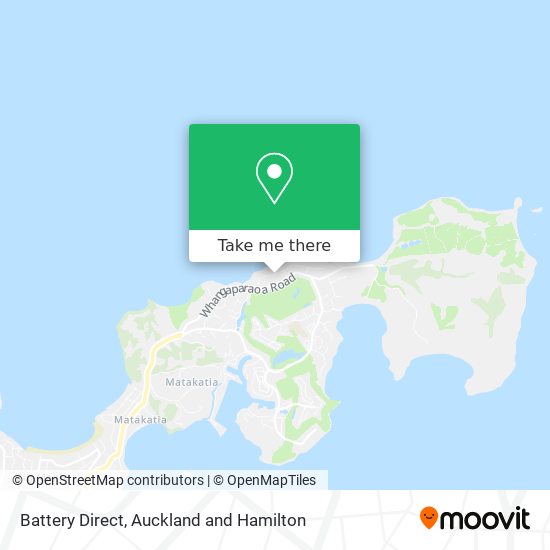 Battery Direct map