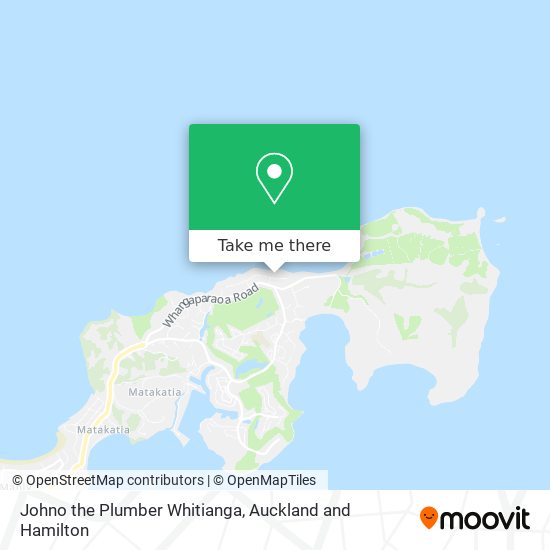 Johno the Plumber Whitianga地图