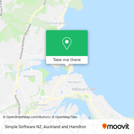 Simple Software NZ map