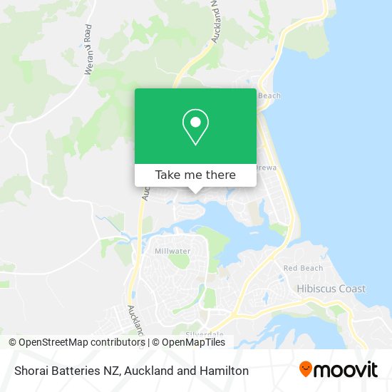 Shorai Batteries NZ map