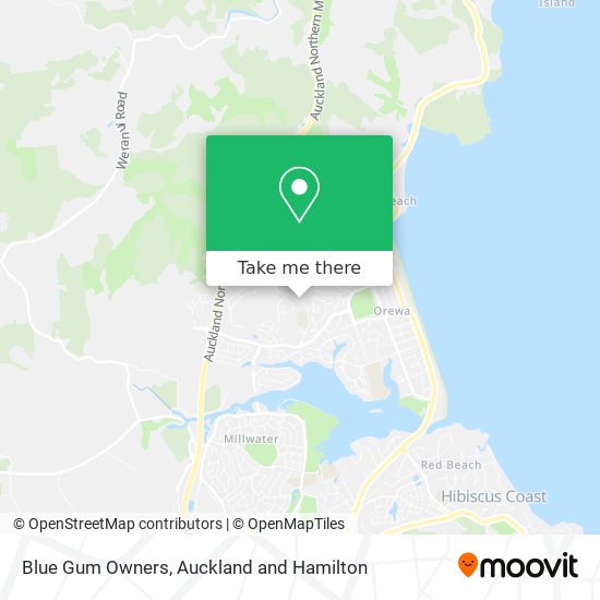 Blue Gum Owners map