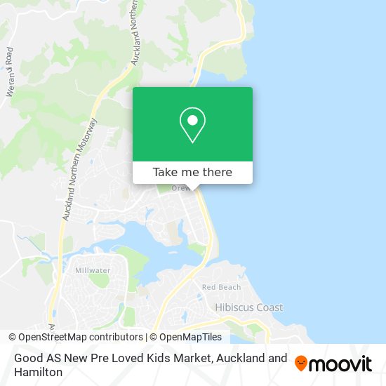 Good AS New Pre Loved Kids Market map