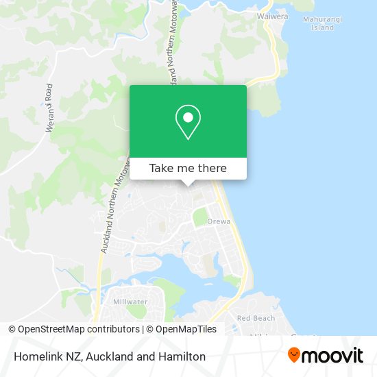 Homelink NZ地图